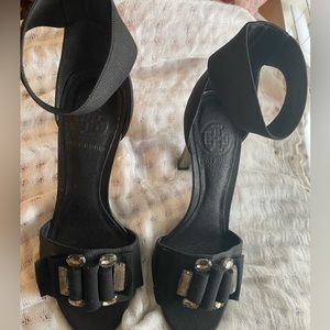 Tory Burch black heels